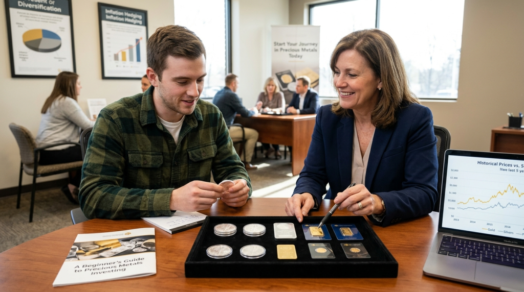 should-beginners-buy-gold-or-silver-first