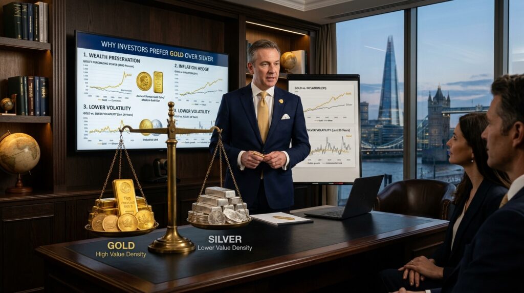 why-investors-choose-gold-over-silver-explained